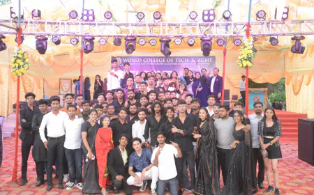 Freshers Party 2023: वर्ल्ड कॉलेज ऑफ टेक्नोलॉजी में फ्रेशर पार्टी 2023 का आयोजन, लोकप्रिय डीजे अकील ने मचाया धमाल