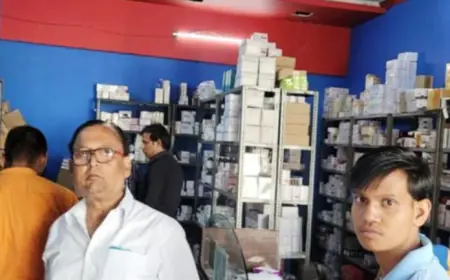 एफएसडीए की मेडिकल स्टोर्स पर छापेमारी,भरे सप्लीमेंटस के 6 नमूने