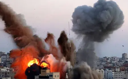 Israel attack : गाजा को खंडहर बना रहा इजरायल! बमबारी जारी