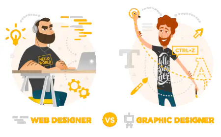 Web Developer vs Graphic Designer in 2024 : Which Career is good For You