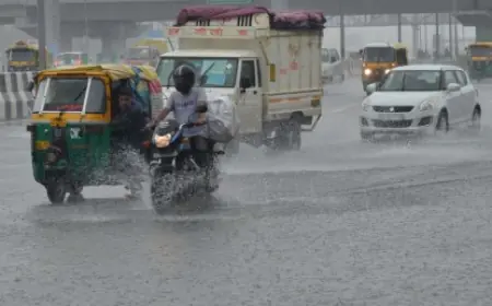 Aaj ka mausam: दिल्ली सहित 7 राज्यों में जमकर बरसेंगे बादल,  और यहाँ होगी झमाझम बारिश