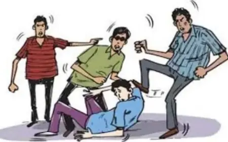 मेड़ के विवाद में हुई मारपीट एनसीआर दर्ज