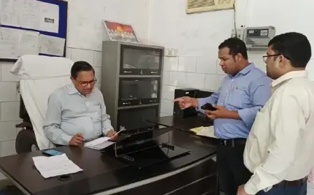 निरीक्षण के दौरान 4 डाक्टर सहित ग्यारह स्वास्थ्यकर्मी  गायब, वेतन काटने के निर्देश