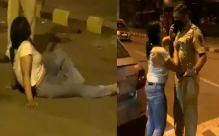 Drug addict girls : पत्रकार के साथ नशेबाज लड़कियों ने की बत्तमीजी और सड़क पर हंगामा