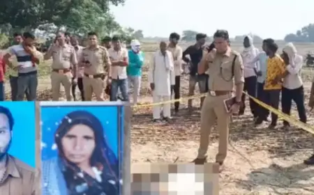 ज़मीन के किए चाचा को गोली से और दादी को फावड़े से काट डाला, धरती हो गई लाल