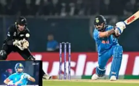 भारत ने   न्यूजीलैंड को 4 विकेट से हराया, करोंड़ो लोग टीवी मोबाइल से चिपके रहे