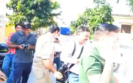थाने में युवक ने जनसुनवाई के दौरान थानेदार का ब्लेड से बिगाड़ दिया चेहरा
