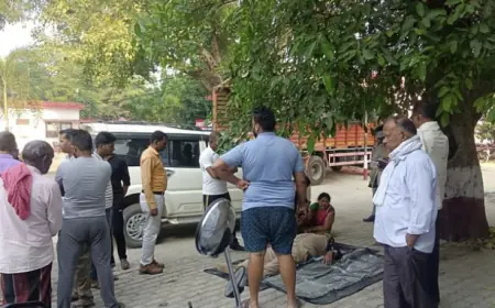 नाइट ड्यूटी करके घर जा रहा होमगार्ड वाहन के धक्के से घायल, अस्पताल पहुंचने पर डॉक्टरों ने किया मृत घोषित