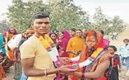 Palamu True Love Story Uncle got nephew married to his wife: झारखंड से एक अजब प्रेम की गजब कहानी, मामी को दिल दे बैठा भांजा मामा ने भरी पंचायत में कराई शादी