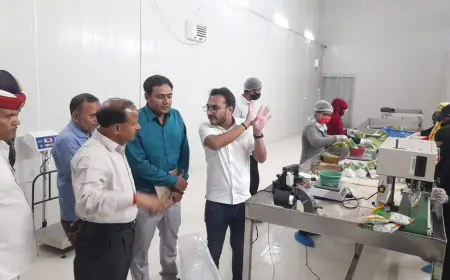 डीएम नें दो परियोजना की परखी हकीकत