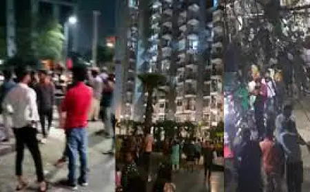 EarthQuake : दिल्ली-एनसीआर में भूकंप के तेज झटके महसूस किए गए