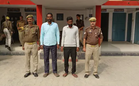 पटियाली पुलिस द्वारा  02 वारण्टी अभियुक्तगण को किया गिरफ्तार।