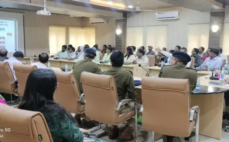 ऑपरेशन जागृति’ अभियान को सफल बनाने हेतु पुलिस अधीक्षक कासगंज द्वारा पुलिस कार्यालय सभागार में गोष्ठी की गयी।