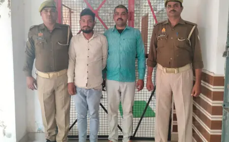 सिकन्दरपुर वैश्य पुलिस द्वारा 02 वांछित अभियुक्तगण को किया गया गिरफ्तार।