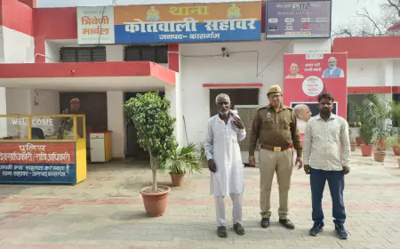 सहावर पुलिस द्वारा 02 वारण्टी अभियुक्तगण को किया गिरफ्तार।