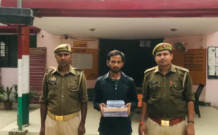 ढोलना पुलिस द्वारा 01 अभियुक्त को किया गिरफ्तार।