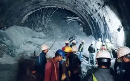 Uttarakhand News: उत्तराखंड में सुरंग धशने से 30- 35 मजदूर दबे बचाव कार्य जारी