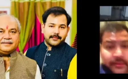 Madhya Pradesh political : केंद्रीय मंत्री के बेटे का करोड़ों की डील का वीडियो वायरल