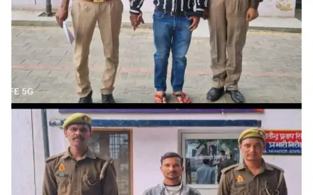 अमांपुर पुलिस द्वारा 02 वारंटी अभियुक्तगण को किया  गिरफ्तार ।