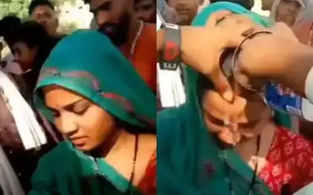 पत्नी प्रेमी के साथ पकड़ी गई, पति ने सिंदूर को पानी से धोकर किया आजाद