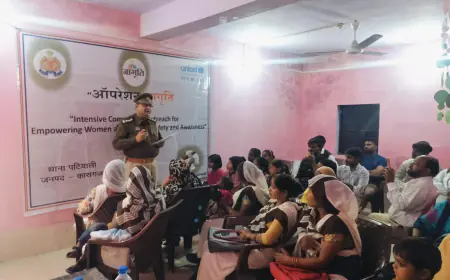 कासगंज जनपद के ग्राम अलीपुर दादर में जन चौपाल लगाकर महिलाओं को मिशन जागृति अभियान के प्रति जागरुक किया