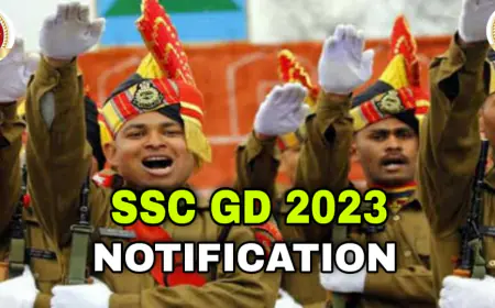 SSC GD कांस्टेबल भर्ती 2023 के लिए आवेदन प्रक्रिया 24 नवंबर से शुरू, शानदार मौका