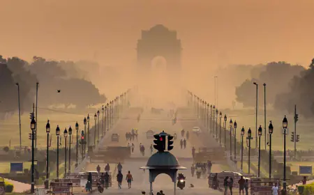 Delhi Weather : दिल्ली की वायु गुणवत्ता अब भी 'बहुत खराब' में बरकरार