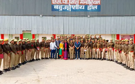 शक्ति दीदियों (बीट कांस्टेबल) को आर्थिक आत्मनिर्भरता और आत्म सुरक्षा के बारे में बताया