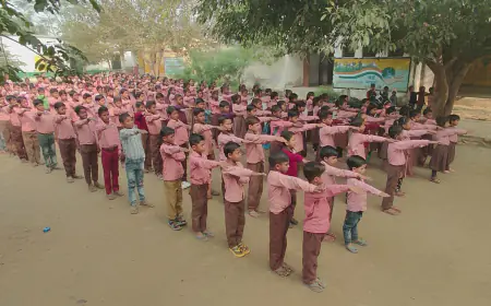 पिदौरा विद्यालय में दिलाई गई नशा मुक्ति शपथ