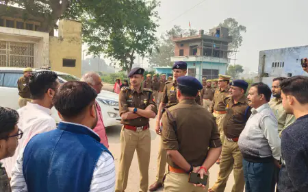 कासगंज सोरों श्रधालुओं की भीड़ के दृष्टिगत अधीनस्थ को पुलिस महानिरीक्षक अलीगढ़  द्वारा आवश्यक दिशा निर्देश