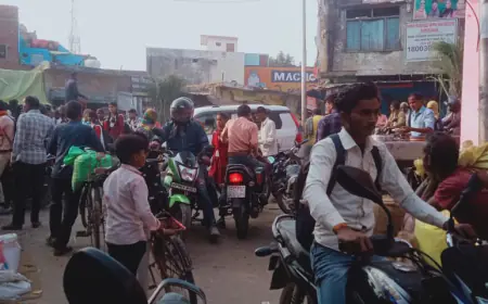 दो बाइकों की आमने-सामने भिडंत में एक बाइक सवार गंभीर, दूसरा मौके से फरार