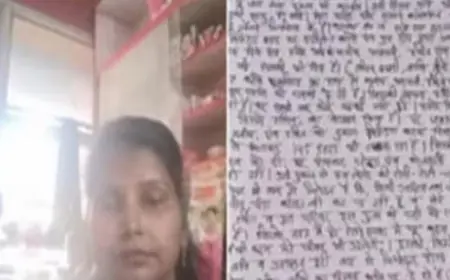 ब्यूटी पॉर्लर संचालिका ने की आत्महत्या, 6 पुलिस वाले सस्पेंड