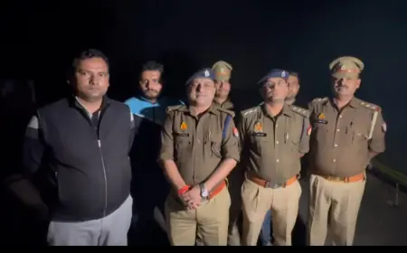 सहावर पुलिस ने मुठभेड़ में एक अभियुक्त को किया गिरफ्तार