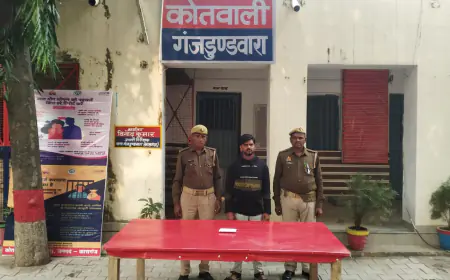 गंजडुण्डवारा पुलिस द्वारा 01 अभियुक्त को सट्टे की खाडी वाडी करते हुए किया गिरफ्तार।