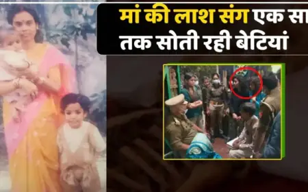 UP Banaras News : माँ की मौत के बाद एक साल तक लाश के साथ सोती रहीं बेटियां, बदबू आने पर जलाती थी अगरबत्ती