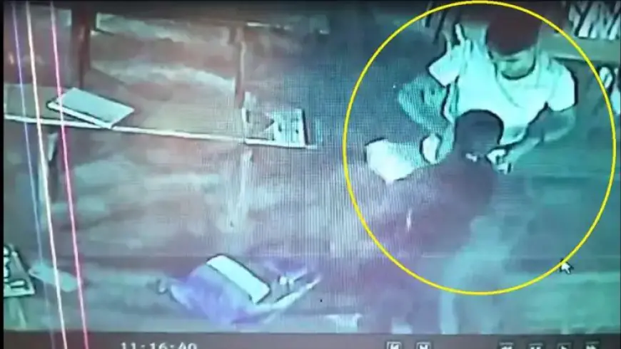 कपड़े उतारकर खड़ा हो गया टीचर, छात्रा से रेप की कोशिश, CCTV कैमरे में रिकार्ड