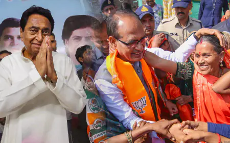 मध्य प्रदेश में मतगणना के दौरान कांग्रेस-बीजेपी में तनाव, कंट्रोल रूम से जारी नजर