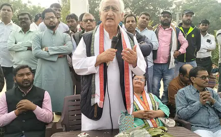 कांग्रेस सभी वर्गों की एकता में रखती है विश्वास-   सलमान खुर्शीद