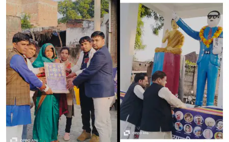 लॉर्ड बुद्धा एजुकेशनल सोसाइटी- कासगंज ने मनाया बाबा साहेब का 67 वां परिनिर्वाण दिवस।