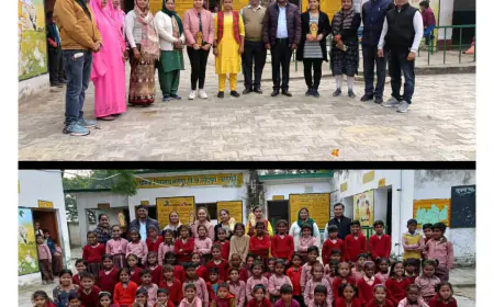 सिढ़पुरा के प्राथमिक विद्यालय लोंगपुर को निपुण घोषित किया गया।