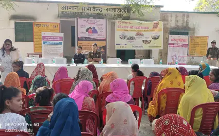 सोरों क्षेत्रान्तर्गत प्राथमिक विद्यालय ग्राम नगला झद्दी में आयोजित जनचौपाल के माध्यम से ग्रामवासियों को ऑपरेशन जागृति अभियान के बारे में जानकारी देकर किया गया जागरूक।