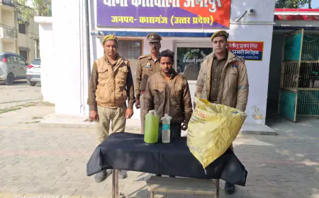 अमांपुर पुलिस द्वारा 01 अभियुक्त को 05 लीटर अवैध कच्ची शराब व शराब बनाने के उपकरण के साथ किया गिरफ्तार।