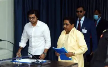 यूपी में बसपा का नेतृत्व आकाश आनंद को, मायावती ने किया अपना उत्तराधिकारी घोषित