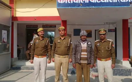 Sc/st act में वांछित 01 अभियुक्त को पटियाली पुलिस द्वारा गिरफ्तार  किया गया ।
