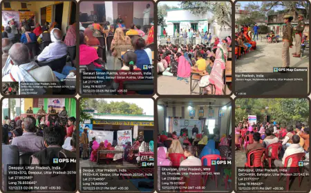 कासगंज ऑपरेशन जागृति अभियान चलाकर महिलाओं एवं छात्राओं को किया जागरूक।