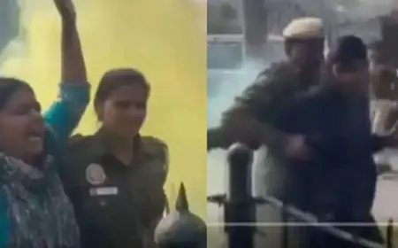 संसद हमले की बरसी पर संसद के बाहर हंगामा?