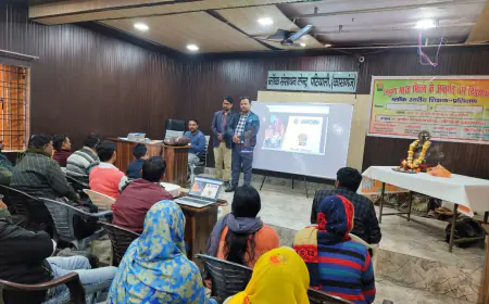 कासगंज (पटियाली)चार दिवसीय ब्लॉक स्तरीय प्रशिक्षण का हुआ शुभारंभ।