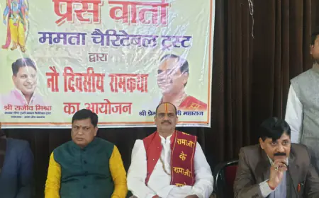 मर्यादा पुरुषोत्तम प्रभु श्रीराम के पग चिन्हों पर चलना ही ममता चैरिटेबल ट्रस्ट का उद्देश्य-:राजीव मिश्रा