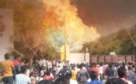 Maharashtra :  नागपुर में सोलर कंपनी में बड़ा धमाका, 9 लोगों की दर्दनाक मौत