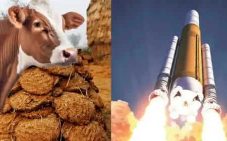 Cow Dung as Rocket Fuel: जापान ने गाय के गोबर से उड़ा दिया रॉकेट, दुनिया मे अचम्भा